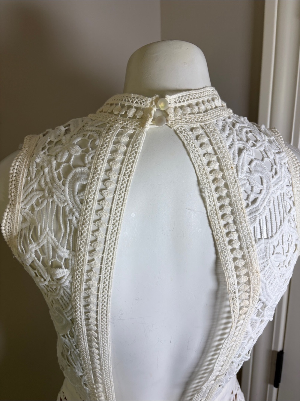 Saylor Marcella Flapper Dress White - Picture 10 of 16